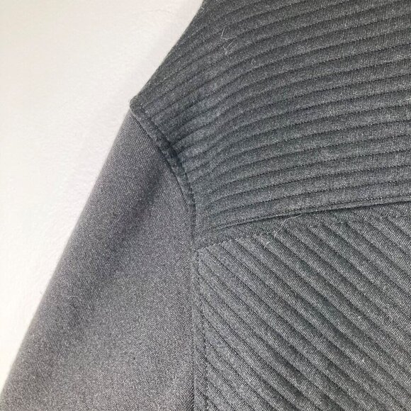 Mens Lon Nyc Across the Pond Cardigan Jacket Full Zip Black M Polyester NWT - Picture 4 of 9